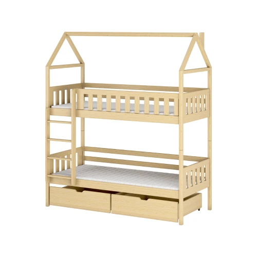 GAJA 80x170 grenen stapelbed Lano Meubels