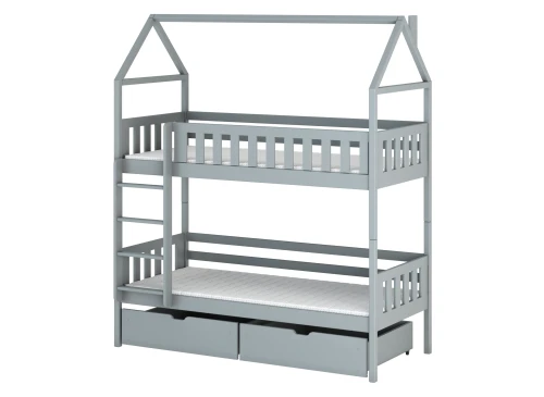 GAJA 80x200 grijs stapelbed Lano Meubels