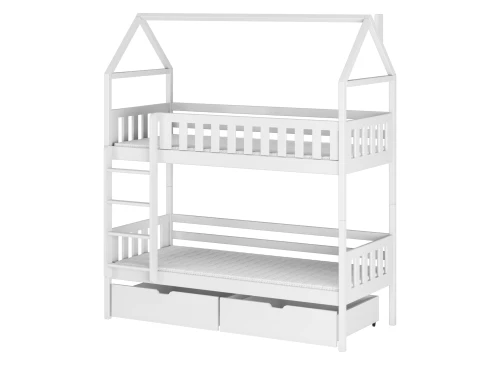 GAJA 90x180 wit stapelbed Lano Meubels