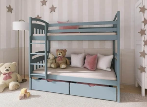 GABI 80x180 grijs stapelbed Lano Meubels