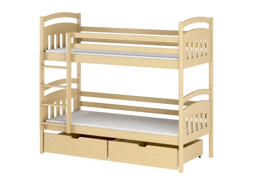 GABI 80x190 grenen stapelbed Lano Meubels