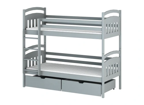 GABI 90x190 grijs stapelbed Lano Meubels