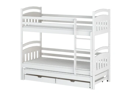 ALAN 90x190 wit stapelbed Lano Meubels