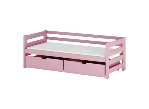 ERGO 80x160 roze eenpersoons kinderbed Lano Meubels