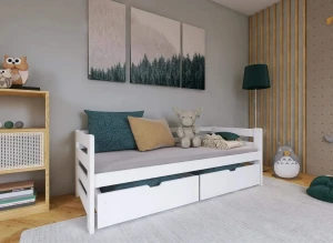 ERGO 80x190 wit eenpersoons kinderbed Lano Meubels