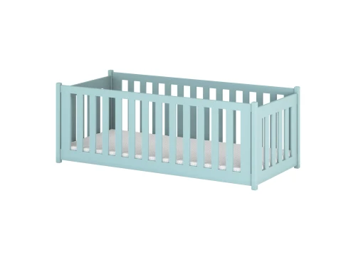 CONCEPT 80x160 blauw Montessori vloerbed voor kinderen Lano Meubels