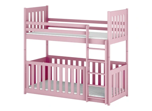 CRIS 90x200 roze stapelbed Lano Meubels