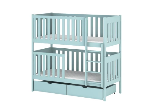 DAWID 90x180 blauw stapelbed Lano Meubels