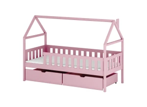 DOMI 80x180 roze eenpersoons kinderbed Lano Meubels
