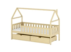 DOMI 80x190 grenen eenpersoons kinderbed Lano Meubels