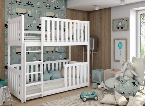 KONRAD 90x200 grafiet stapelbed Lano Meubels