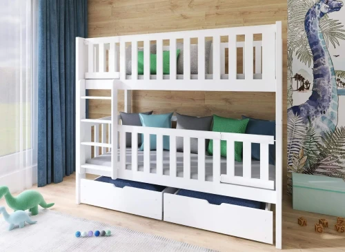 KSAWERY 80x180 wit stapelbed Lano Meubels