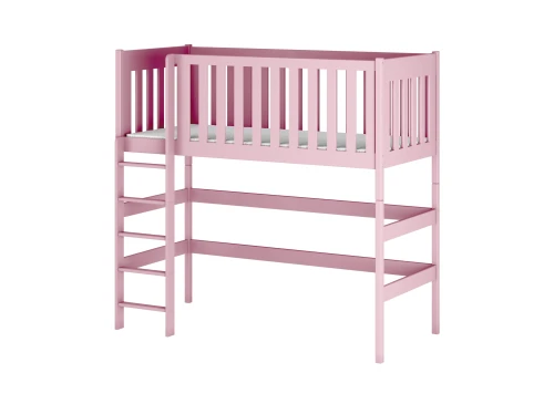 LAURA 90x190 roze hoogslaper eenpersoons Lano Meubels