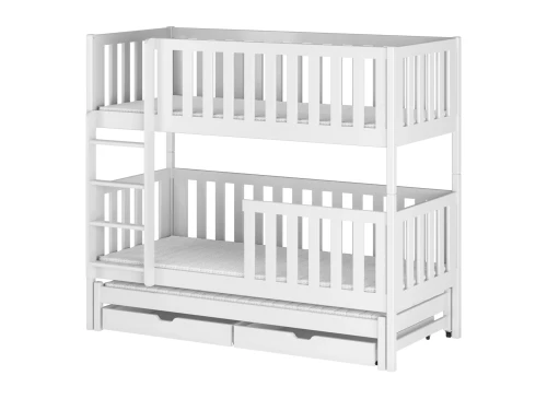 LEA 90x180 wit stapelbed Lano Meubels