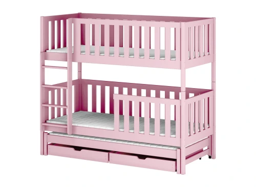 LEA 90x190 roze stapelbed Lano Meubels