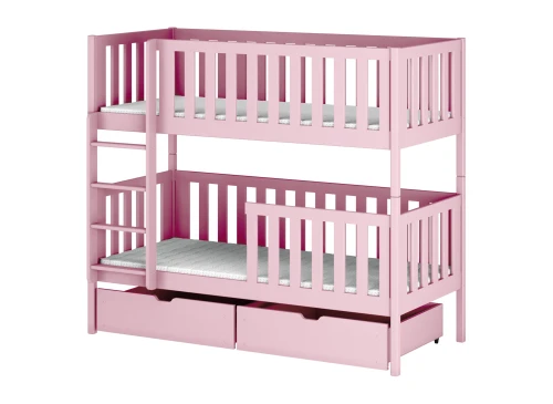 MICHALINA 80x190 roze stapelbed Lano Meubels