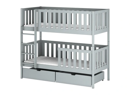 MICHALINA 90x180 grijs stapelbed Lano Meubels