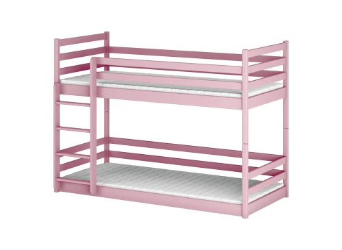 MINI 80x160 roze stapelbed Lano Meubels