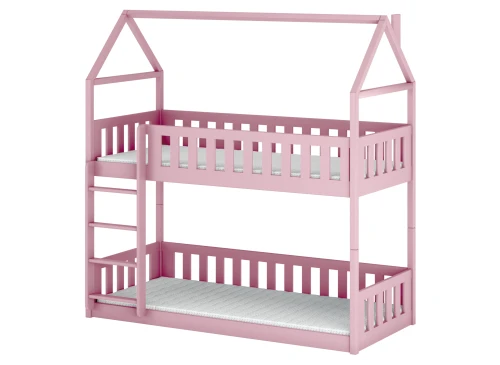 POLA 80x180 roze stapelbed Lano Meubels