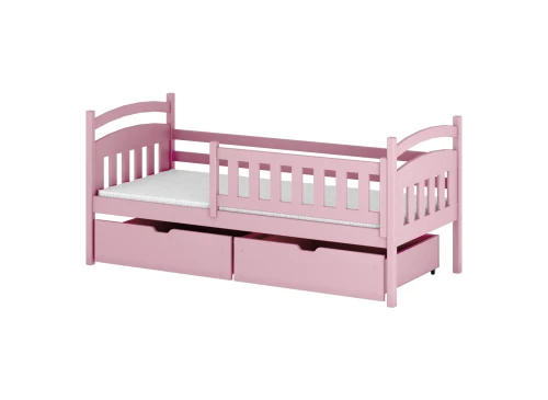 TERRY 80x190 roze eenpersoons kinderbed Lano Meubels