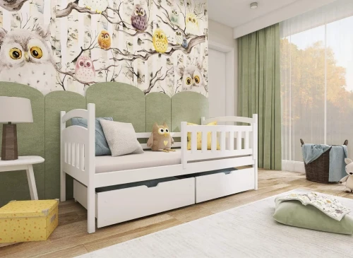 TERRY 90x190 wit eenpersoons kinderbed Lano Meubels