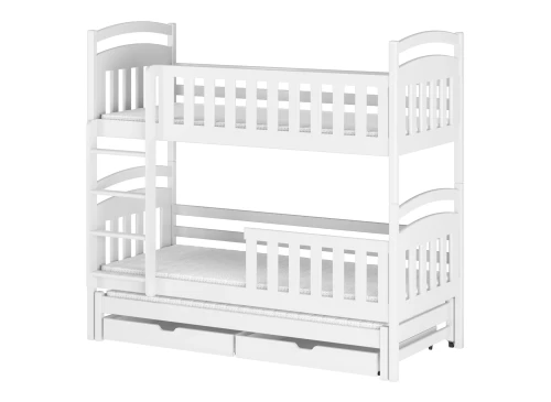 VIKI 90x190 wit stapelbed Lano Meubels