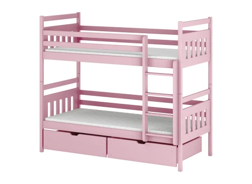 ADAŚ 80x180 roze stapelbed Lano Meubels