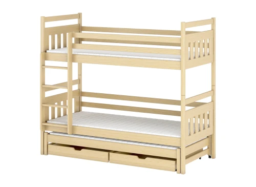 SEWERYN 90x180 grenen stapelbed Lano Meubels