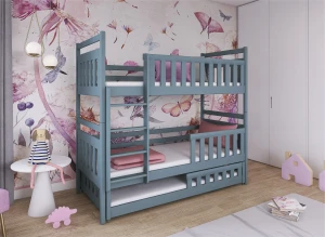 OLIWIA 80x190 grijs stapelbed Lano Meubels