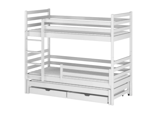 LUK 80x180 wit stapelbed Lano Meubels