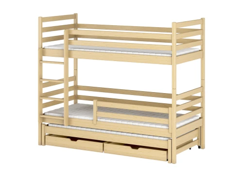 LUK 90x180 grenen stapelbed Lano Meubels