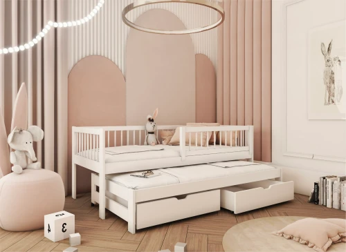 SOFTI 90x200 grenen kinderbed Lano Meubels