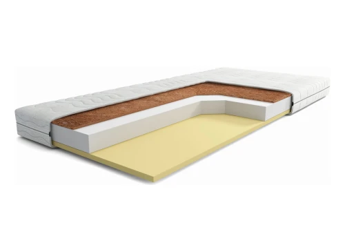 SALLY 80x170 medium hard 8 cm schuim-kokos thermo-elastisch matras Lano Meubels
