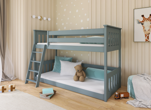 KEVIN 80x180 roze stapelbed Lano Meubels