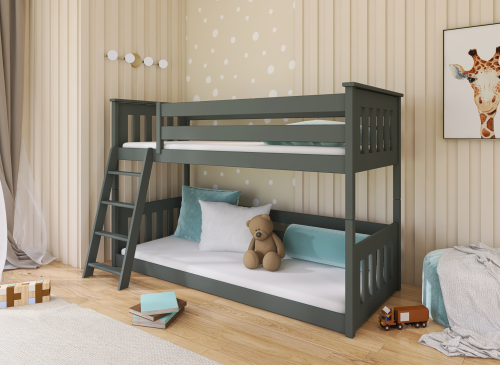 KEVIN 80x180 roze stapelbed Lano Meubels