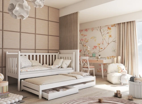 KAJA 90x200 grenen uitschuifbaar tweepersoonsbed Lano Meubels