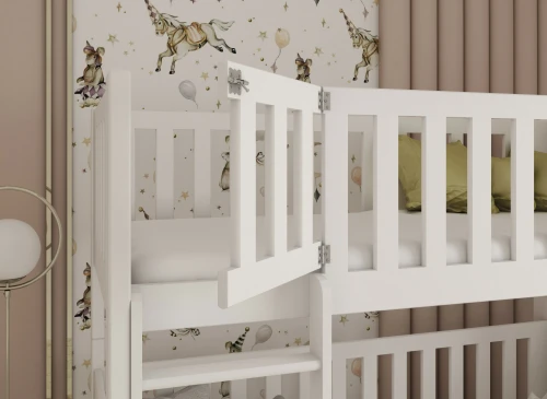 KSAWERY 80x180 wit stapelbed Lano Meubels