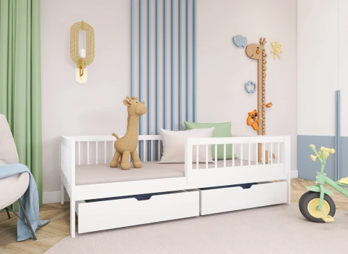 EDI 90x180 wit eenpersoons kinderbed Lano Meubels