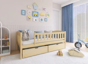 GUCIO 80x190 grenen eenpersoons kinderbed Lano Meubels