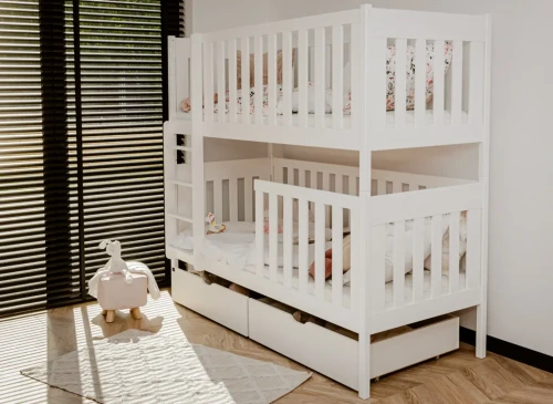 DAWID 90x180 wit stapelbed Lano Meubels
