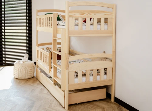 IGNAŚ 90x190 grenen stapelbed Lano Meubels
