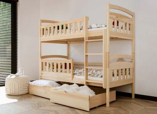 IGNAŚ 90x190 grenen stapelbed Lano Meubels