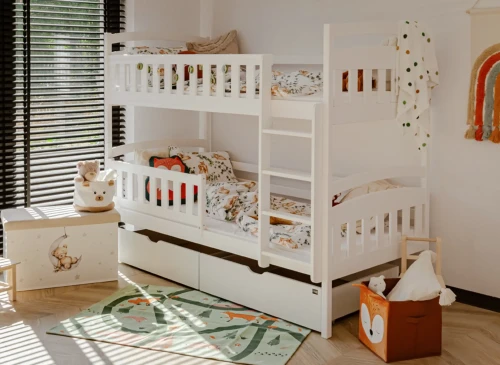 IGNAŚ 80x170 wit stapelbed Lano Meubels