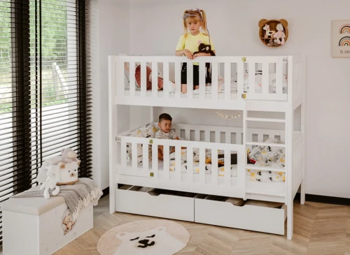 KSAWERY 80x180 wit stapelbed Lano Meubels