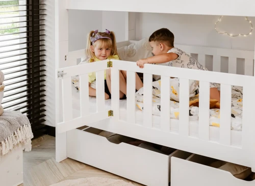 KSAWERY 80x180 wit stapelbed Lano Meubels