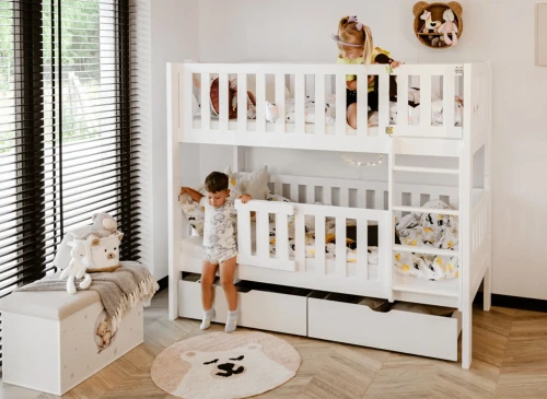 KSAWERY 80x180 wit stapelbed Lano Meubels