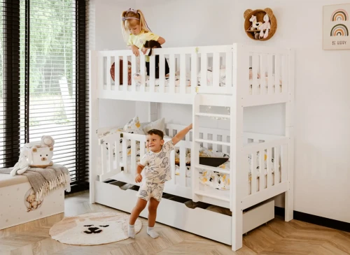 KSAWERY 80x180 wit stapelbed Lano Meubels