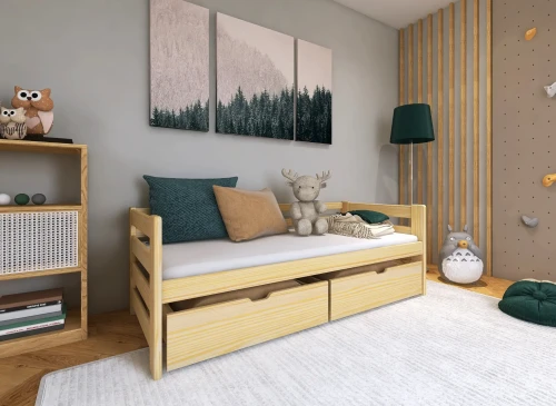 ERGO 80x170 grenen eenpersoons kinderbed Lano Meubels