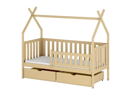 SIMBA 80x190 grenen eenpersoons kinderbed tipi Lano Meubels