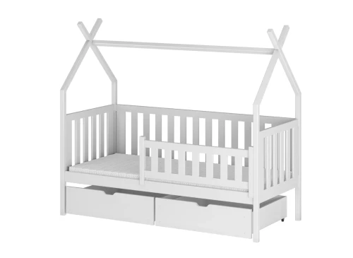 SIMBA 80x190 wit eenpersoons kinderbed tipi Lano Meubels